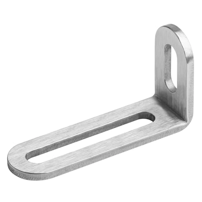 Fanmao 20 Pcs 3-1/8"L x 3/4" W x 1-1/8"H Slotted Corner Brace, Adjustable L Angle Bracket, 1/8" Thick by Fanmao - Used - Good condition - US$15.35