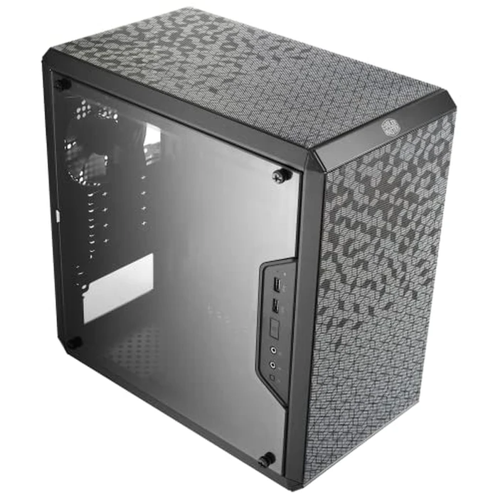 Cooler Master MasterBox Q300L Micro-ATX PC Case - Compact mATX Computer Case with Magnetic Dust Filters, Modular Adjustable I/O Panel, Perforated Airflow Design, 1 x 120mm Pre-Installed Fan, Black by Cooler Master - Used - Very Good condition - US$34.03