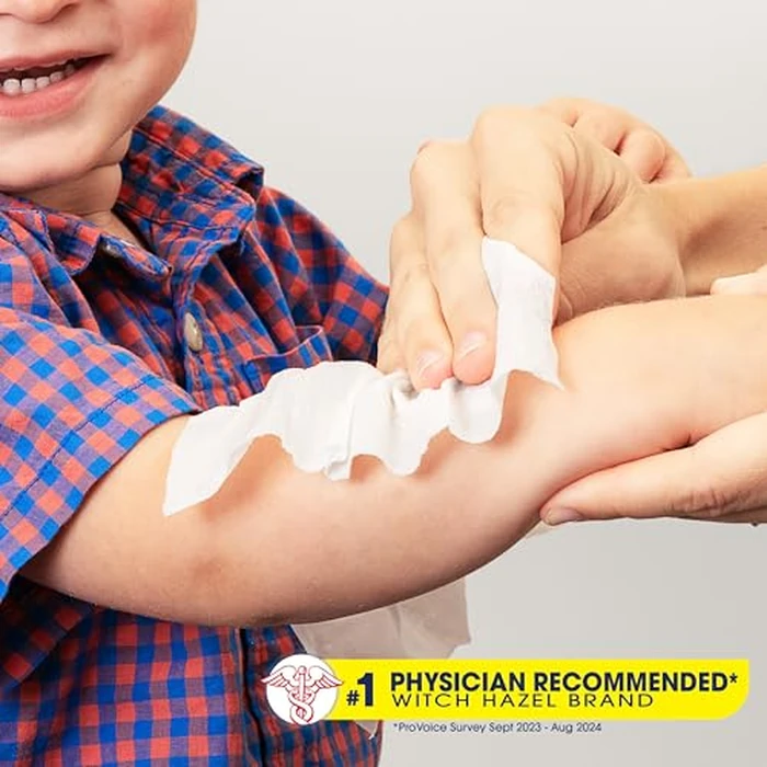 T.N. Dickinson's Witch Hazel Soothing MultiUse Cleansing Cloth, 4 Pack, 25 Cloths Per Pack,white by T.N. Dickinson's - Image 6