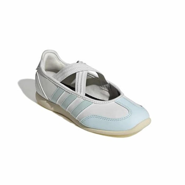 adidas Unisex-Kids Barreda Mary Jane J, White/Halo Mint/Warm Vanilla, 3.5 by adidas - Image 3