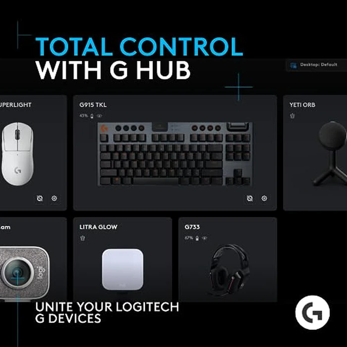Logitech G Yeti Orb Condenser RGB Gaming Microphone with LIGHTSYNC, USB Mic for Streaming, Cardioid, USB Plug and Play for PC/Mac - Black by Logitech G - Image 6