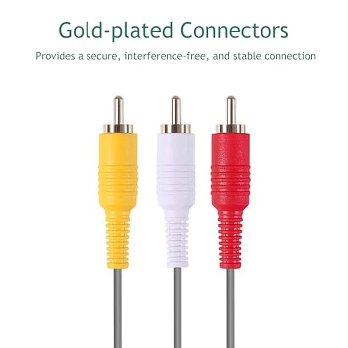 AV Cable for Wii Wii U, Composite Audio Video Cord Compatible with Nintendo Wii/Wii U, TV Connector Cable 1.8M/6FT by CUENSTOP - Image 6