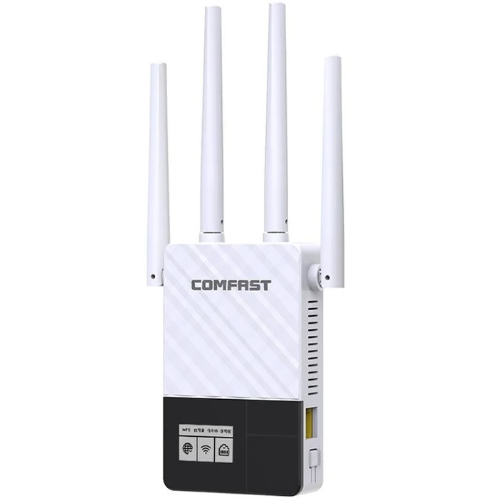 Comfast CF-WR760AC Dual-band Gigabit Wifi Network Amplifier - White by Comfast - Refurbished - Excellent condition