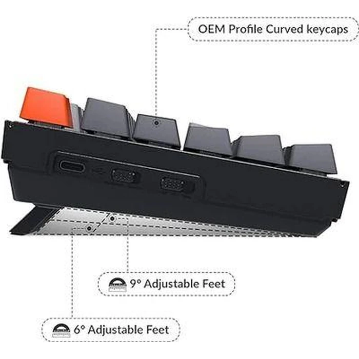 Keychron Keychron K8 Tenkeyless Mechanical Keyboard RGB with Gateron G Pro - Brown Switch by Keychron - Image 3