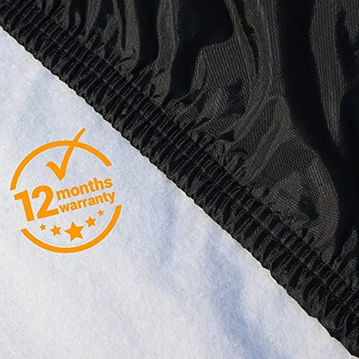 Car Cover Waterproof All Weather, Coverado Soft Cotton Lined Hail Protector Car Cover with Zipper Door, Outdoor Sun UV Rain Snow Protection Car Covers for Automobiles Universal Fit SUV (170"-190") by Coverado - Image 4