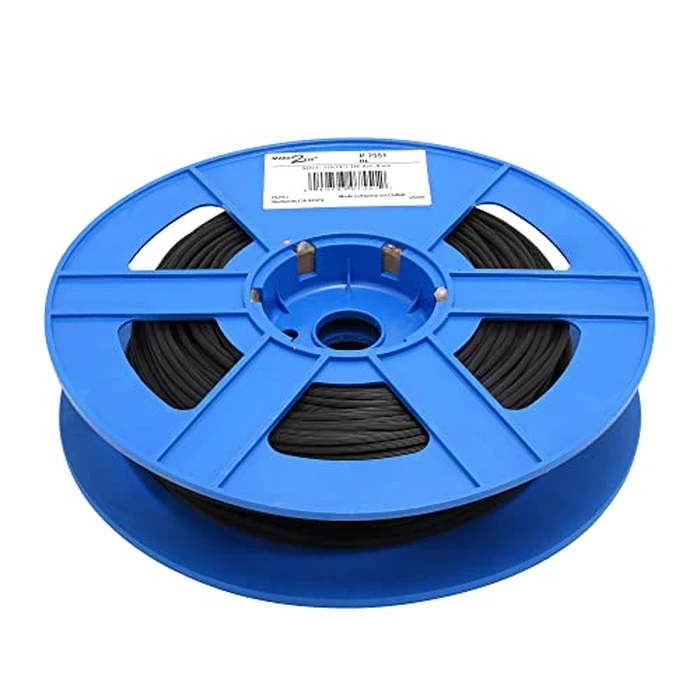 Prime-Line P 7551 Screen Retainer Spline, 0.12 -in(1/8-in), 250-feet Roll, Black by Prime-Line - Used - Good condition - CA$14.99