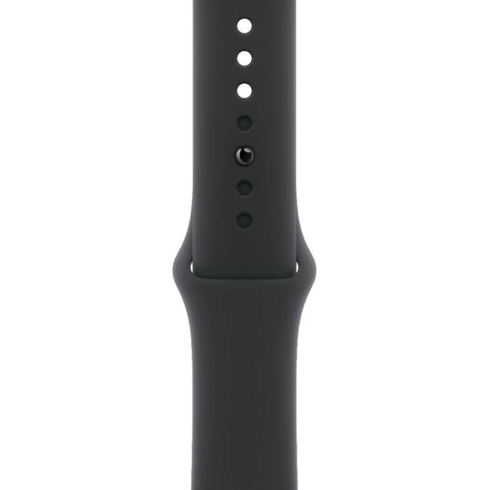 Apple Watch Series 10 (Cellular + GPS) - 64GB - 42mm - Natural Titanium Case with Black Rubber Sport Band - One Size by Apple - Image 3