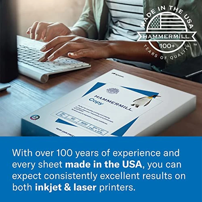 Hammermill Colored Paper, 20 lb Blue Printer Paper, 8.5 x 11 - 1 Ream (500 Sheets) - Made in the USA, Pastel Paper by Hammermill - Image 9
