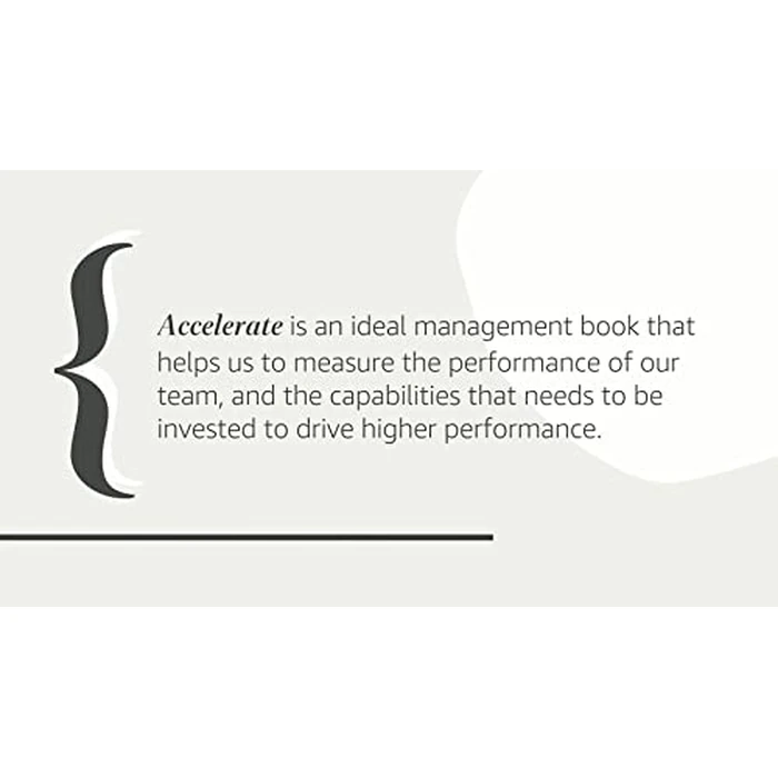 Accelerate: The Science of Lean Software and DevOps: Building and Scaling High Performing Technology Organizations by It Revolution Press - Used - Very Good condition