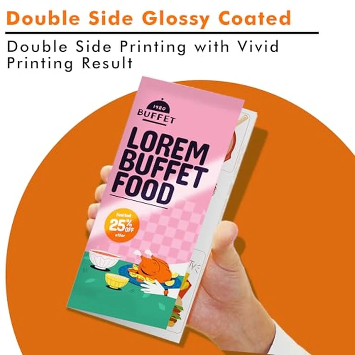 Koala Thick Photo Paper 8.5x11 Inches Heavyweight Double Sided High Glossy 100 Sheets 260gsm only Compatible with Inkjet Printer by KOALA PAPER - Image 5