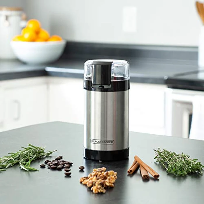 Black & Decker CBG110SC Easy Touch Electric Smartgrind Coffee & Spice Grinder, Black by BLACK+DECKER - Image 4
