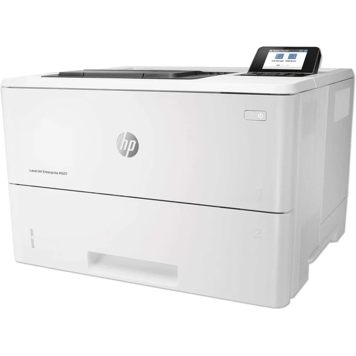 HP LaserJet Enterprise M507n Monochrome Laser Printer - White by HP - Image 3