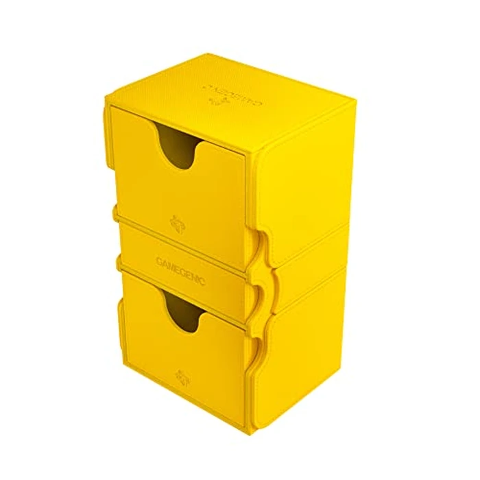 Gamegenic Card Deck Box - Stronghold XL Yellow 200CT - Durable and Sturdy TCG, OCG Card Storage - Compatible with Pokemon Yugioh Commander and MTG Magic: The Gathering Cards by Gamegenic - Used - Very Good condition - CA$38.90
