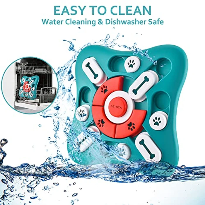 PETSTA Dog Puzzle Toys, Treat Dispensing Dog Enrichment Toys for IQ Training and Brain Stimulation, Interactive Mentally Stimulating Toys as Gifts for Puppies, Cats, Dogs by PETSTA - Image 8