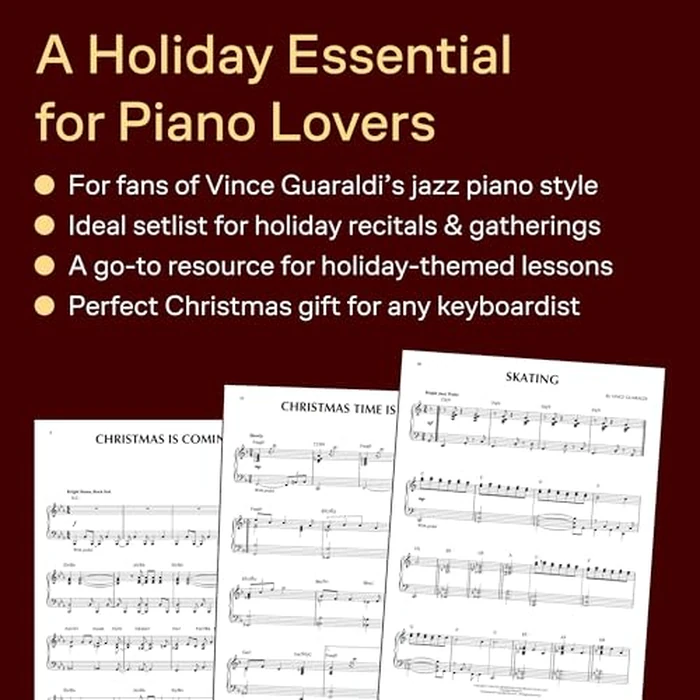 A Charlie Brown Christmas - Volume 34 | Piano Solo Sheet Music with Online Audio | Holiday Songbook for Keyboard and Guitar | Easy Play-Along Book ... Favorites (Hal Leonard Piano Play-Along) by Hal Leonard - Image 3