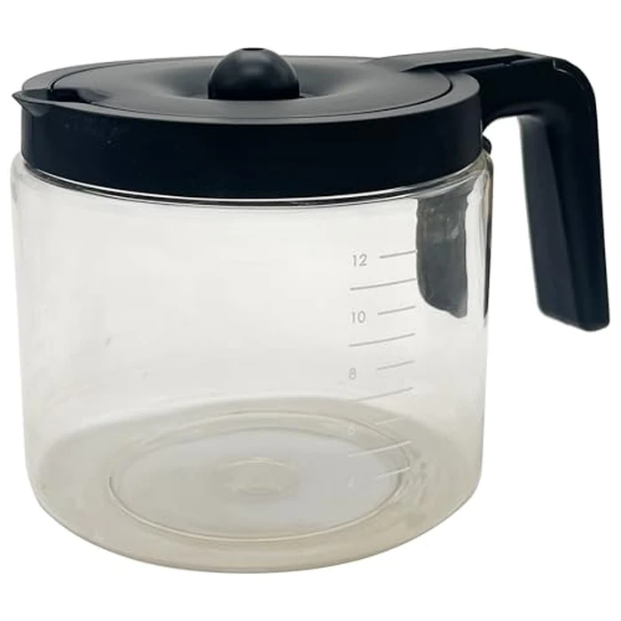 12-Cup Glass Coffee Pot Replacement Compatible with Keurig K-Duo 5100 Single Serve K-Cup Pod & Carafe Coffee Maker, NOT Fit K-Duo 5000 Essentials Model by HXLFW - Used - Like New condition