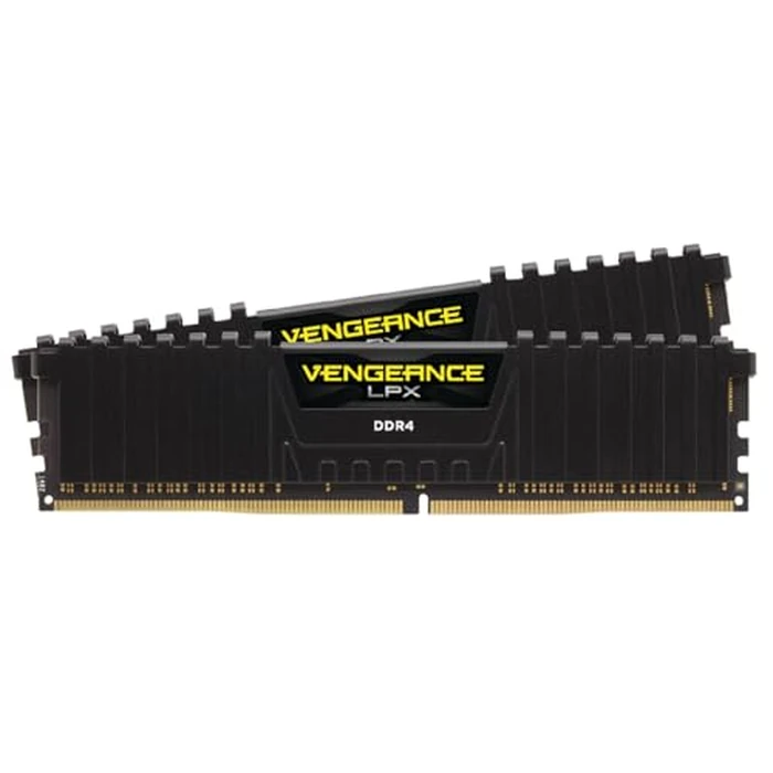 CORSAIR Vengeance LPX DDR4 RAM 32GB (2x16GB) Up to 3200MHz CL16-20-20-38 1.35V Intel XMP AMD EXPO Computer Memory - Black (CMK32GX4M2E3200C16) by Corsair - Image 1