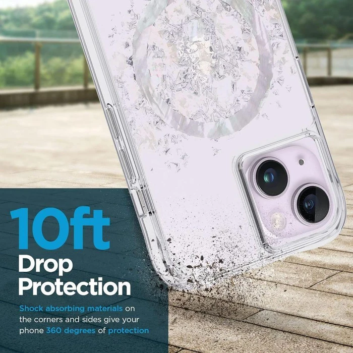 Case-Mate Mother of Pearl Phone Case with MagSafe for iPhone 14 Plus - Touch of Pearl by Case-Mate - Image 3