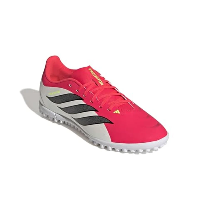 adidas Unisex Club Turf J, Lucid Red/Black/White, 4 by adidas - Image 3