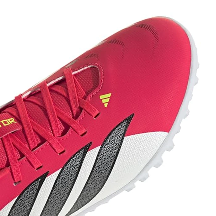 adidas Unisex Club Turf J, Lucid Red/Black/White, 4 by adidas - Image 6