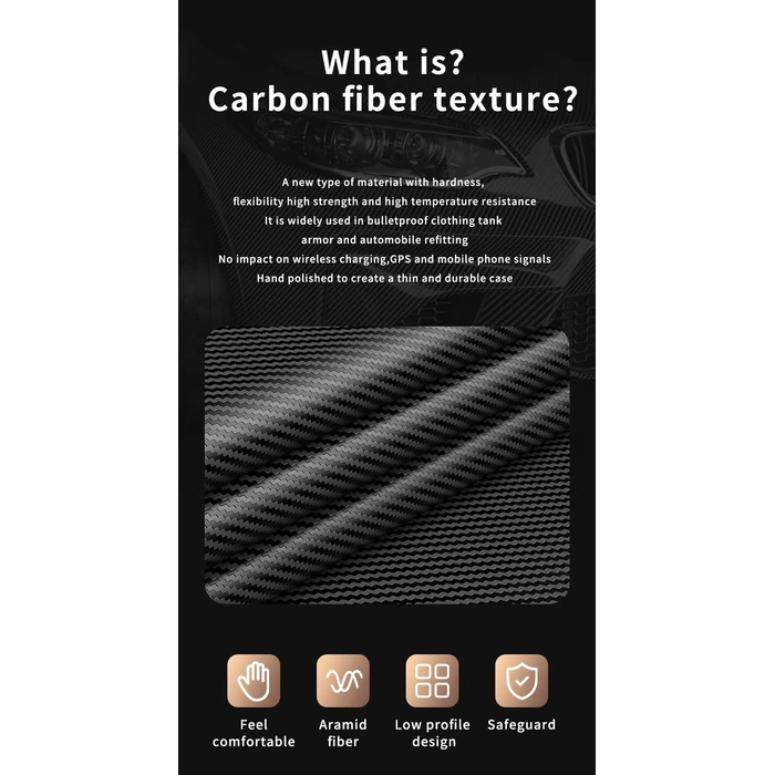 FLURIKA Magnetic Case for Samsung Galaxy Z Fold 7, Compatible with MagSafe Carbon Fiber Slim Thin Lightweight Aramid Fiber PC Back Anti Scratch Drop Protection Rugged Shockproof Cover, Black&Blue by FLURIKA - Image 6