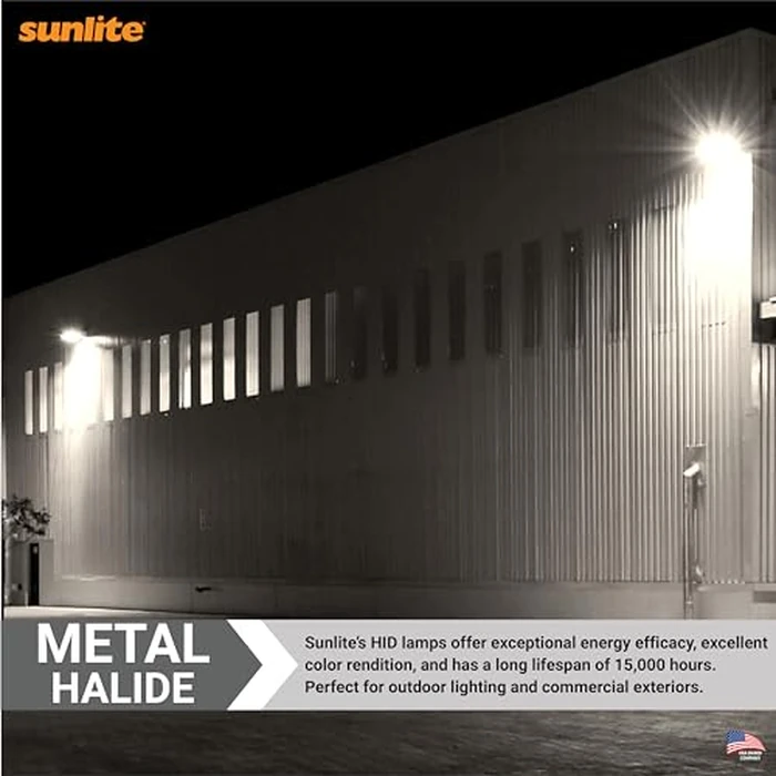 Sunlite 03645-SU MH100/U/MED M90 Metal Halide Lamp, 100 Watts, Pulse Start, Medium Base (E26), ED17, 12,000 Hours Life, 9000 Lumen, Clear Finish, 4000K by Sunlite - Image 4