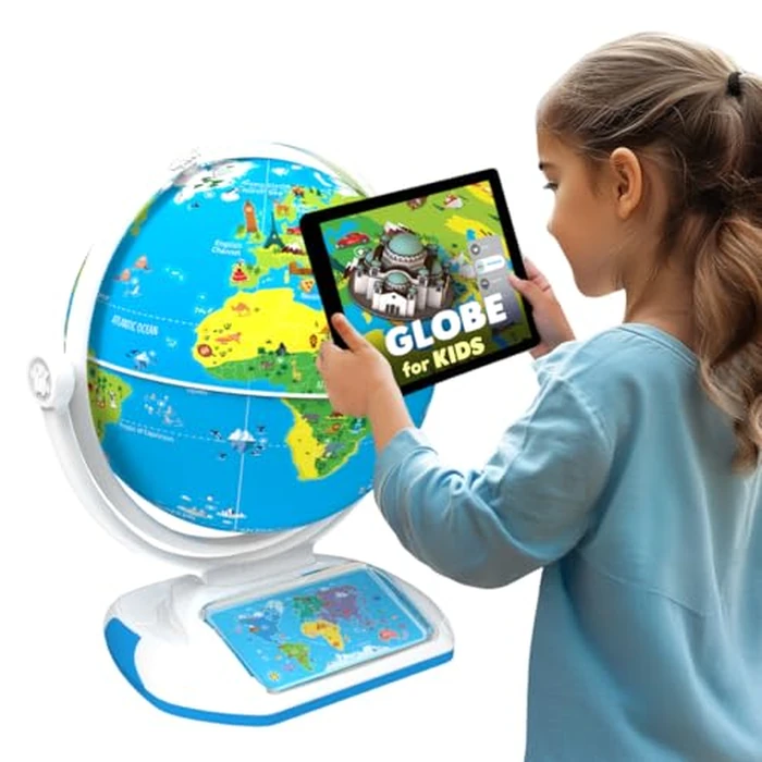 PlayShifu Interactive Globe for Kids - Orboot Earth Explorer: Tech Powered Interactive Globe for Kids | Smart Gift for Ages 4+ | 400+ Wonders, 1000+ Facts | Constellation Mode & Fun Games | Magic Stylus | Educational STEM Toys for the future scientists by Shifu - Used - Good condition - US$65.17