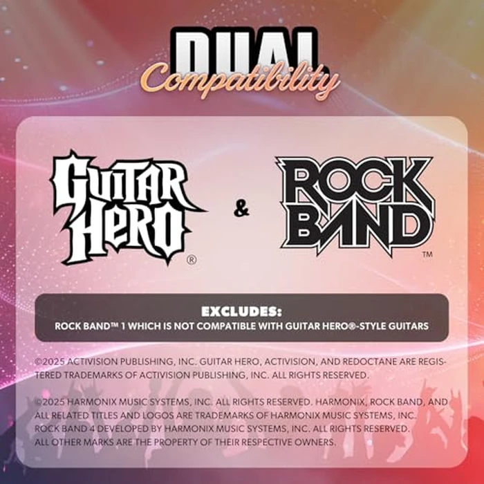 Hyperkin - Hyper Strummer - Wireless Wii Guitar Controller with Strap - Compatible with Guitar Hero and Rock Band Games (EXCLUDING: Rock Band 1) by Hyperkin - Image 2