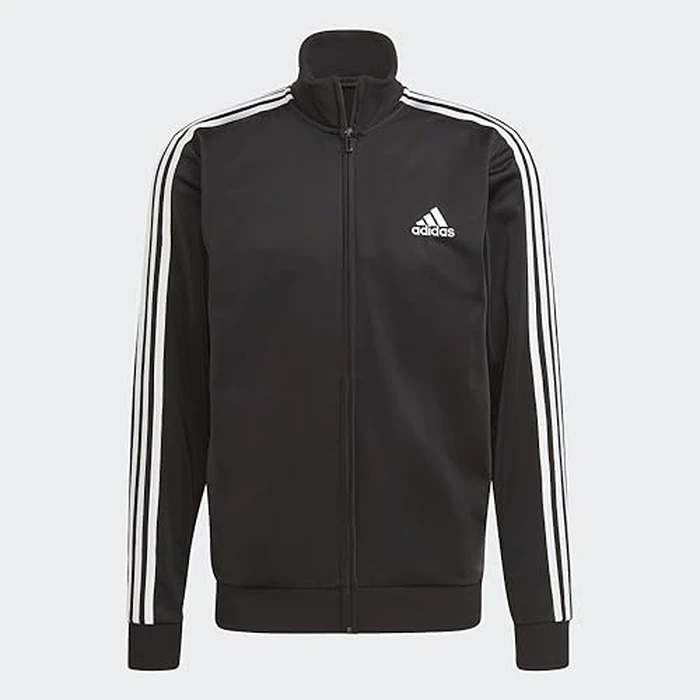adidas Men's M 3S TR TT TS Black/White/L US by adidas - Image 2