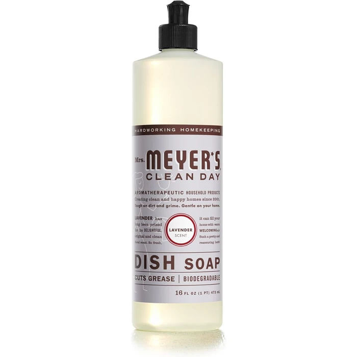 Mrs. Meyer's Clean Day Lavender Scent Liquid Dish Soap 473ml - Default by Mrs. Meyer's Clean Day - Refurbished - Excellent condition