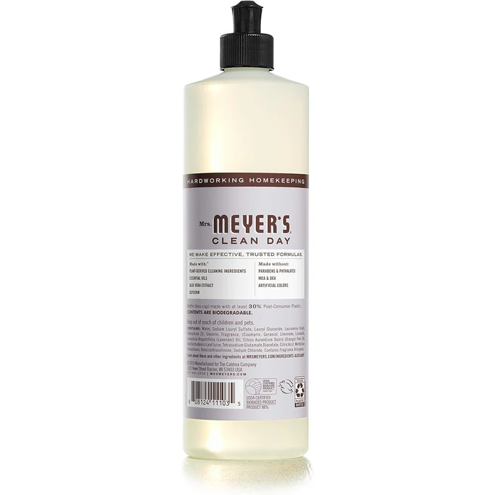 Mrs. Meyer's Clean Day Lavender Scent Liquid Dish Soap 473ml - Default by Mrs. Meyer's Clean Day - Image 2