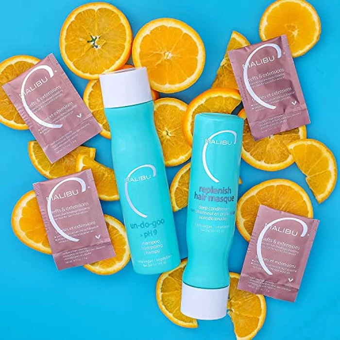 Malibu C Un-Do-Goo Clarifying Shampoo - Removes Product Build Up and Resins from Hair - Shine Restoring, Sulfate-Free Cleanser (9 oz) by Malibu C - Image 7