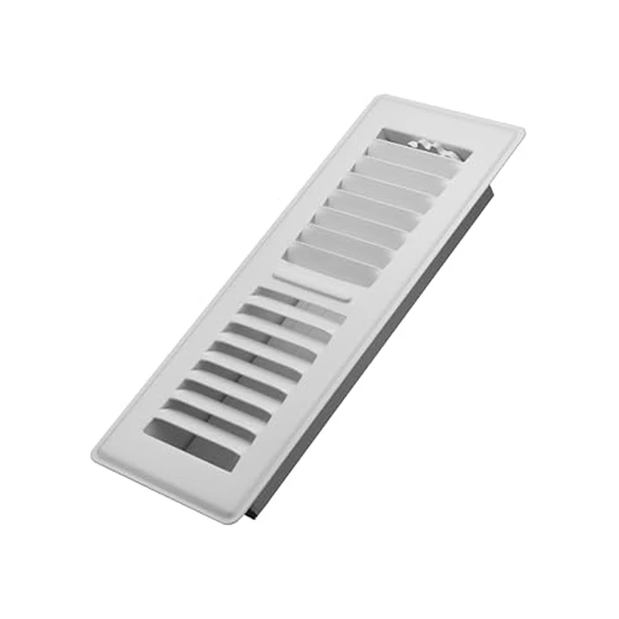 Pro Grates Steel Floor Register 8 Pack, 3 inch x 10 inch Powder Coated White by Decor Grates - Image 2