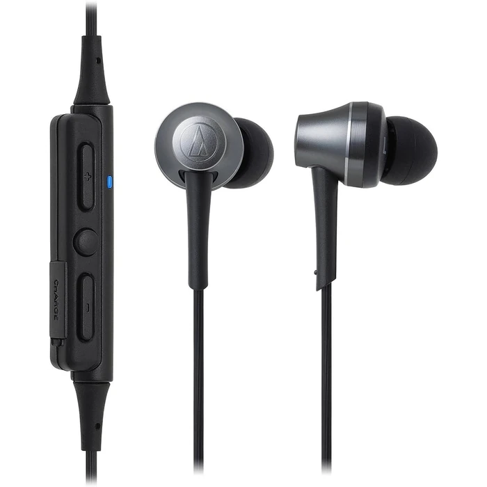 Audio Technica Sound Reality Wireless In-Ear Headphones (ATH-CKR75BT) - Gun Metal by Audio Technica - Image 2