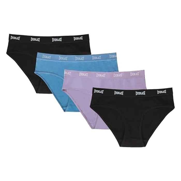 Everlast Women's 4 PK Briefs, Lavender, S US by Everlast - Used - Very Good condition