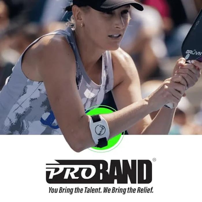 Bandit (R) Therapeutic Arm Band for Elbow & Forearm Pain Relief, Anatomically Focused Dynamic Compression Band for Carpal Tunnel, Tendonitis, Tennis Elbow, Golfers Elbow, Sprains, & Arthritis, White by PROBAND - Image 5