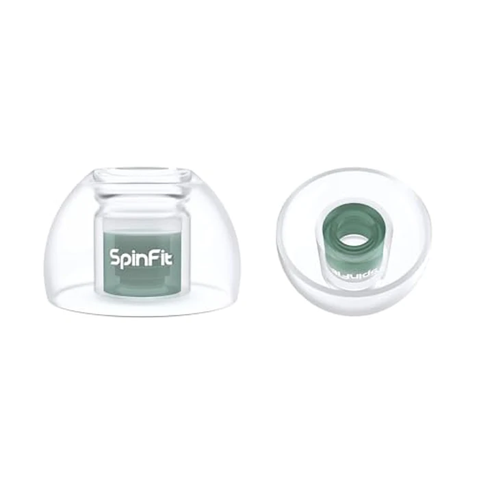 SpinFit Omni for True Wireless Earbuds & IEMs - L - Patented Silicone Eartips for Replacement (1 Pair) (3.7 mm Nozzle Dia.) by SpinFit - Used - Like New condition - US$10.13