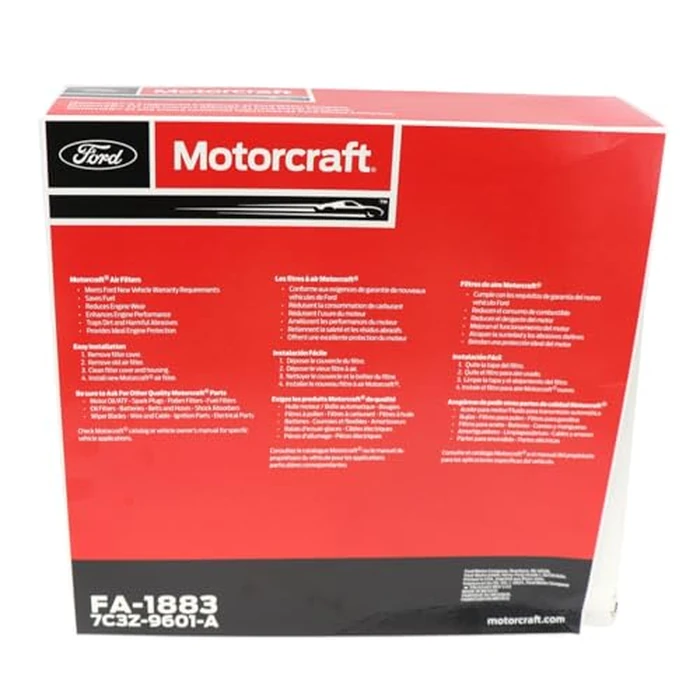 Motorcraft Engine Air Filter - FA-1883 (OE Replacement Part for Ford: 07-26 Expedition/09-26 F-150/08-16 Super Duty (F-250/F-350/F-450/F-550) and Lincoln: 09-14 Mark LT/07-26 Navigator Vehicles) by Motorcraft - Image 7
