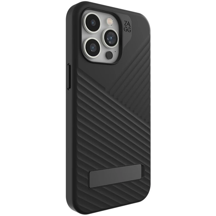 ZAGG Denali Snap with Kickstand Phone Case for iPhone 15 Pro Max - Black by ZAGG - Image 1