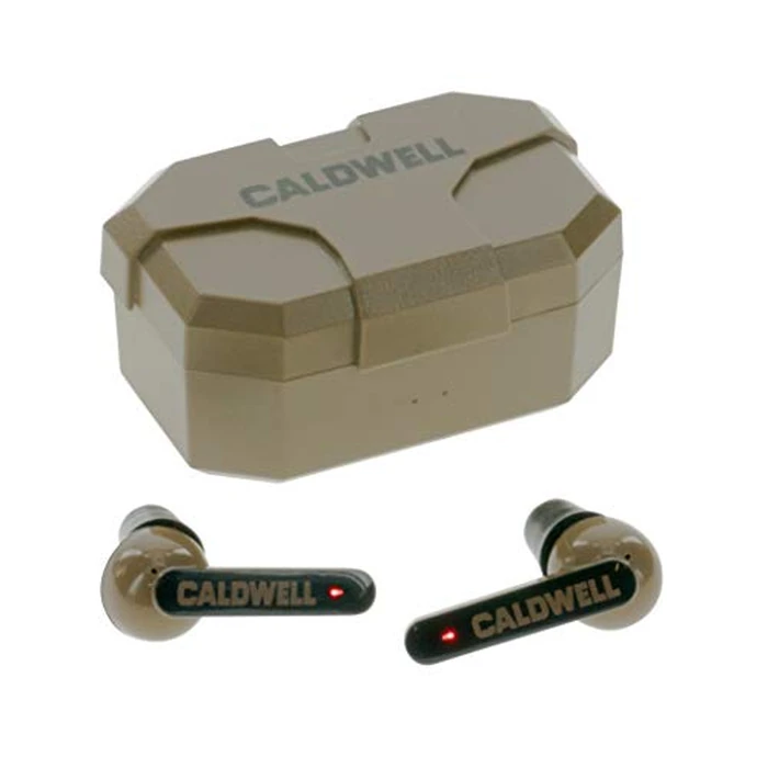 Caldwell E-Max Shadows FDE 23 Decibels NRR - Electronic Hearing Protection with Bluetooth Connectivity for Shooting, Hunting, and Range by Caldwell - Image 1