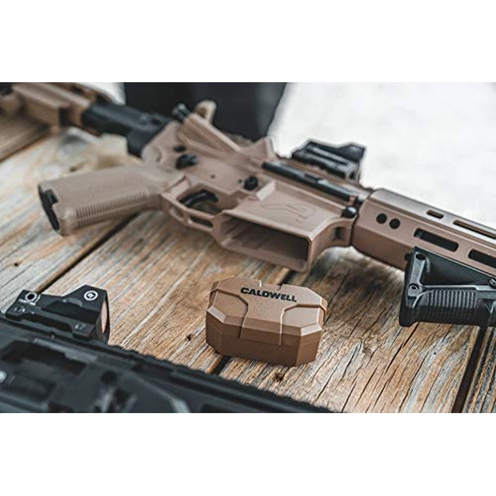 Caldwell E-Max Shadows FDE 23 Decibels NRR - Electronic Hearing Protection with Bluetooth Connectivity for Shooting, Hunting, and Range by Caldwell - Image 5