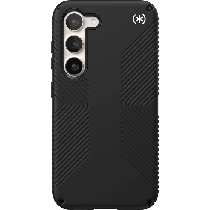 Speck Presidio2 Grip Phone Case for Samsung Galaxy S23 FE - Black by Speck - Refurbished - Brand New condition