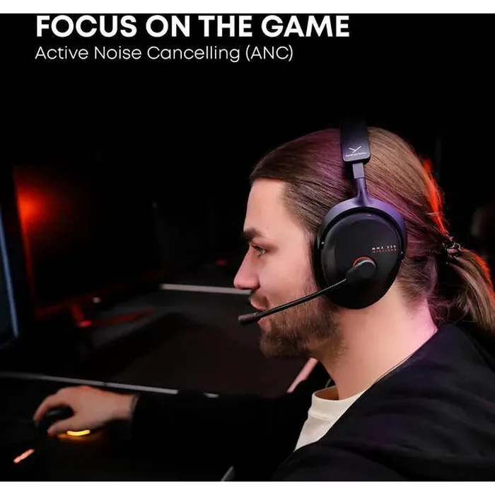 Beyerdynamic MMX 230 Wireless Gaming Headset in Arctic White with Active Noise Cancellation, Low-latency dongle, 60-hour battery life with replaceable by Beyerdynamic - Image 6