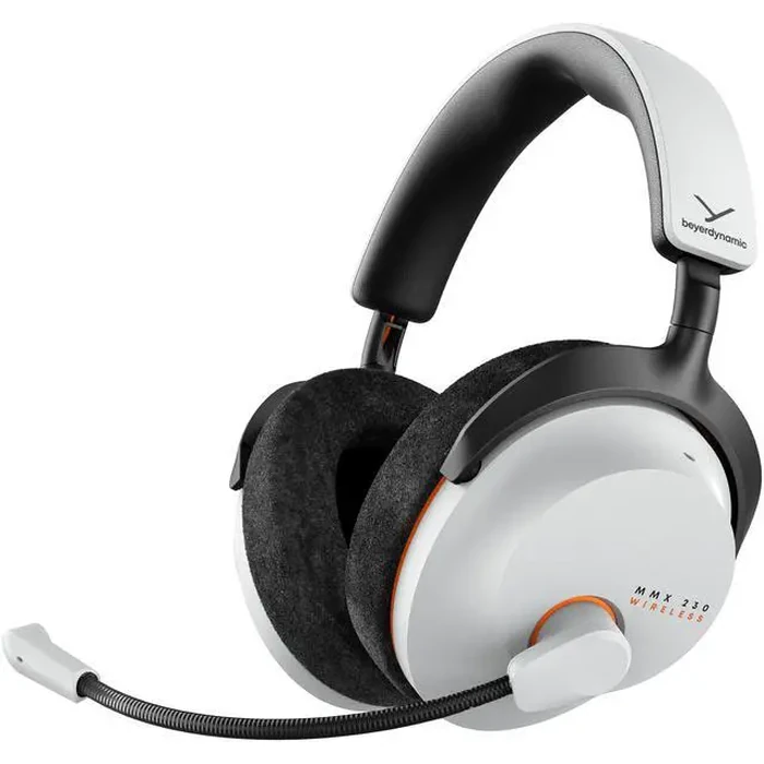 Beyerdynamic MMX 230 Wireless Gaming Headset in Arctic White with Active Noise Cancellation, Low-latency dongle, 60-hour battery life with replaceable by Beyerdynamic - Image 2