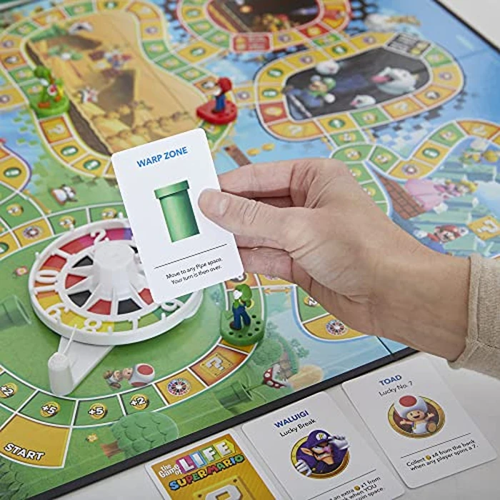 Hasbro Gaming The Game of Life: Super Mario Edition Board Game for Kids Ages 8 and Up, Play Minigames, Collect Stars, Battle Bowser by Hasbro Gaming - Image 8
