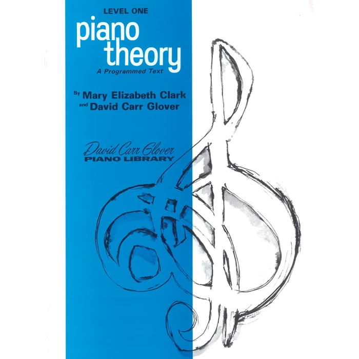Piano Theory: Level 1 (A Programmed Text) (David Carr Glover Piano Library) by Alfred Music - Used - Good condition - US$1.60