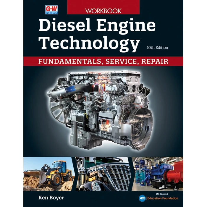 Diesel Engine Technology Workbook by Goodheart-Wilcox Publisher - Used - Good condition
