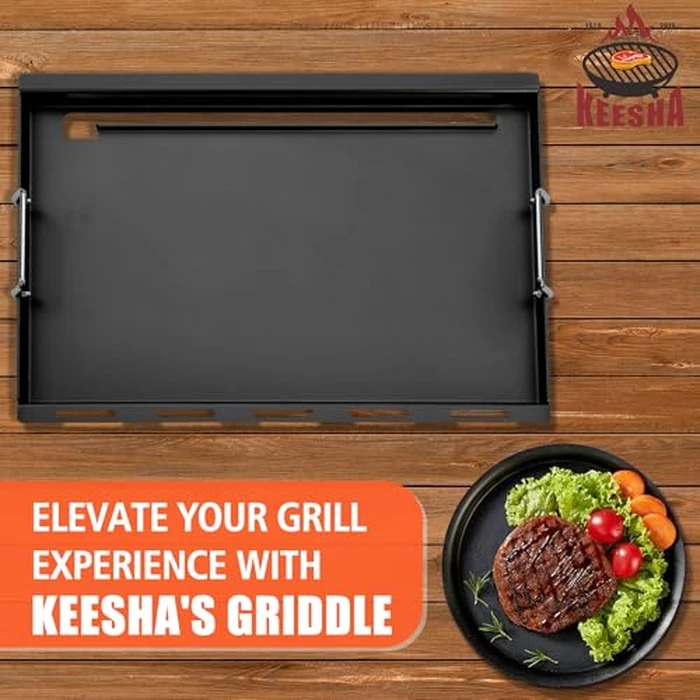Genesis 2 e310 Griddle Insert for Weber Genesis II 300 and LX 340 Series, Flat Top Grill Griddle Replacement Parts for Weber Genesis II E-310/315/325/330/335 and S-310/335 by KEESHA - Image 7