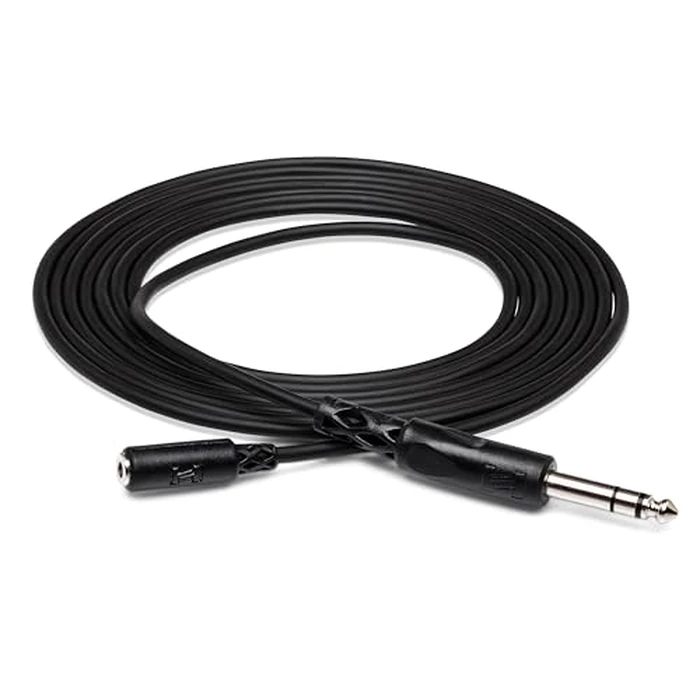Hosa MHE-325-25 Feet 1/4 Inches M TRS to 1/8 Inches Mini F Extension Cable by Hosa - Used - Like New condition - US$7.33