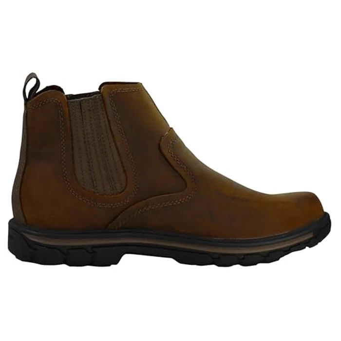 Skechers Men's Relaxed Fit Segment - Dorton Boot, Dark Brown, 9.5 by Skechers - Image 4